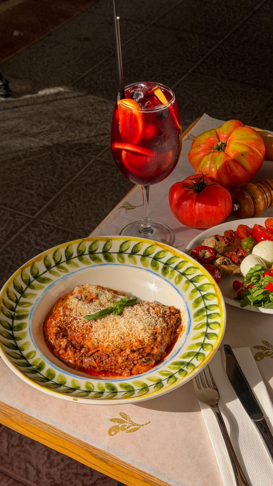 Luini Cucina Italiana — menu preview
